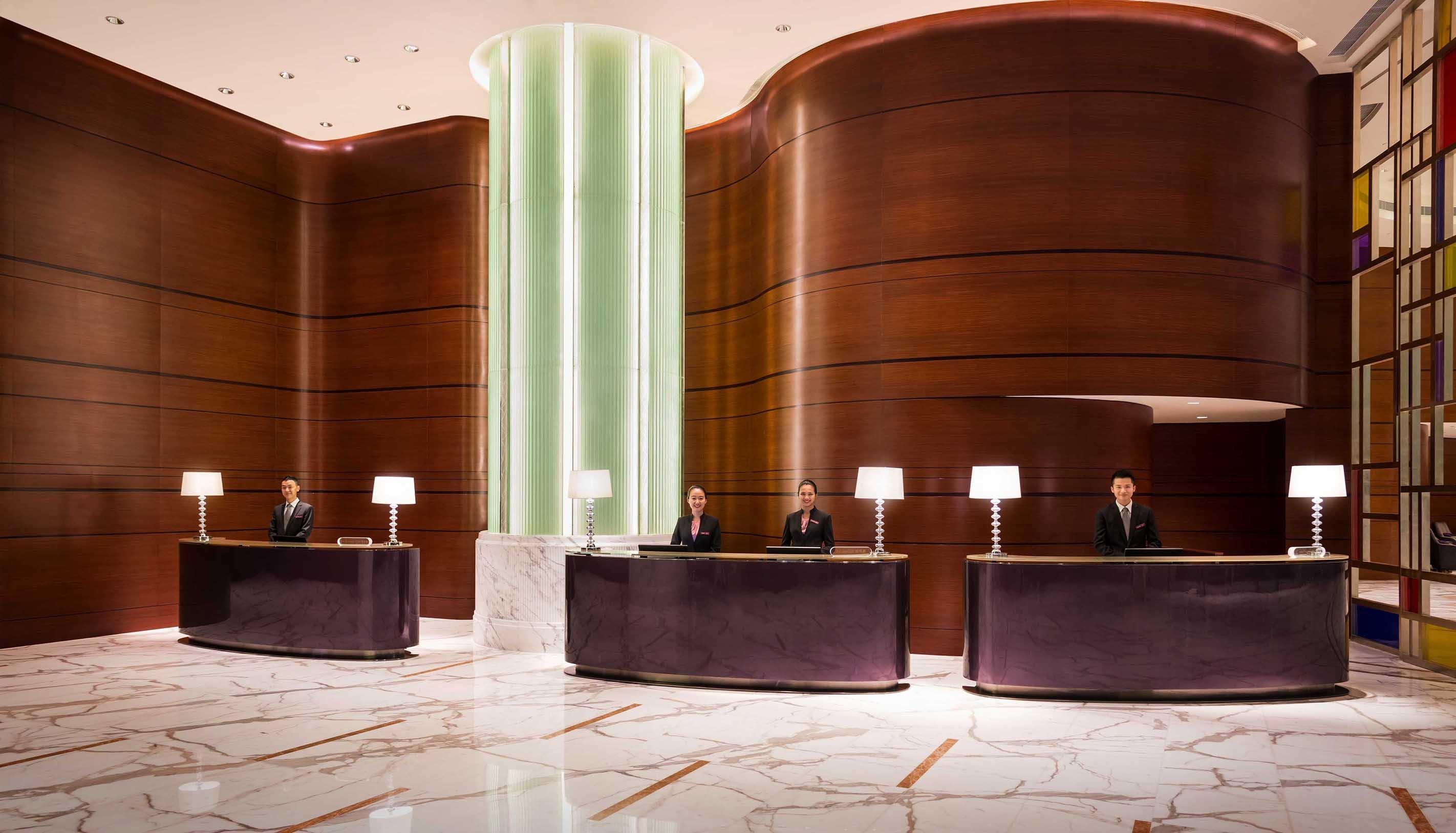 Hotel Crowne Plaza Macau By Ihg Exteriér fotografie The lobby of the hotel